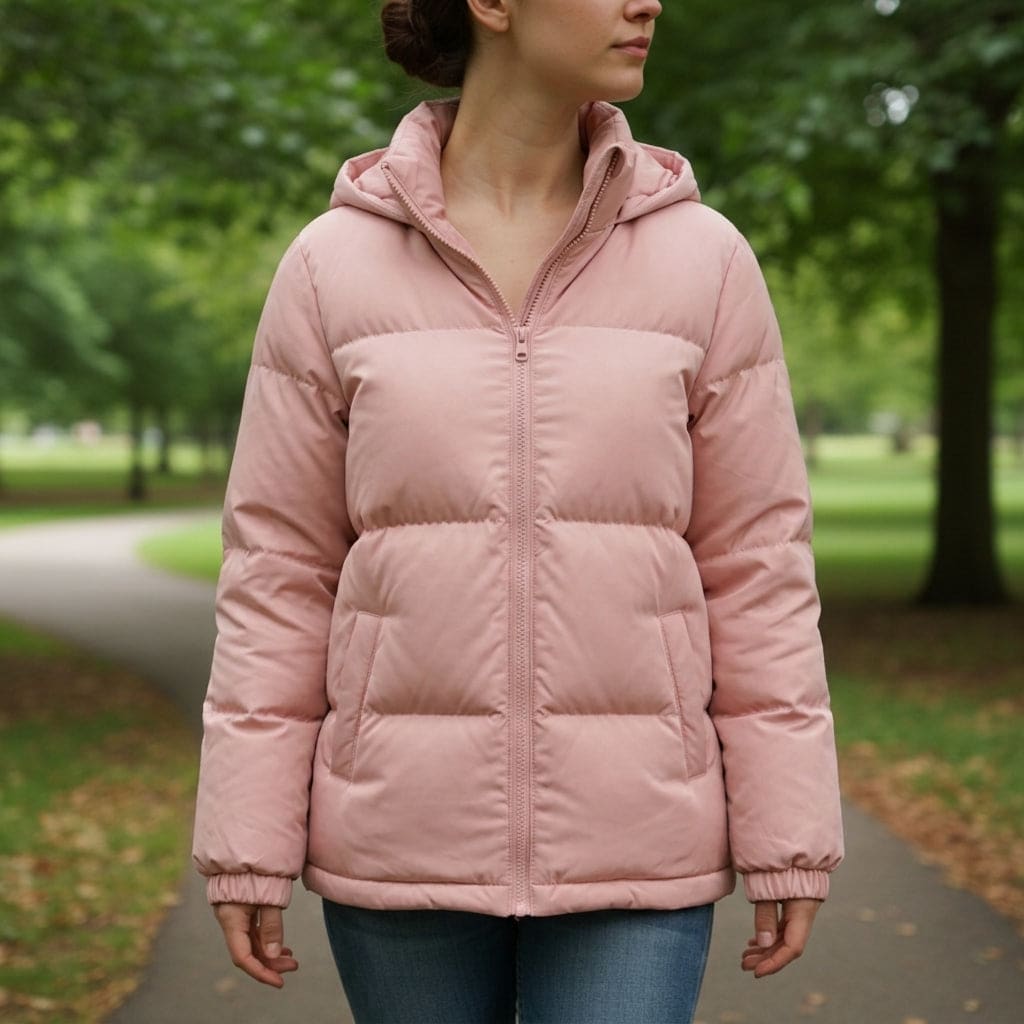 Wendy | Hooded Puffer Jacket with Quilted Design and Front Zip
