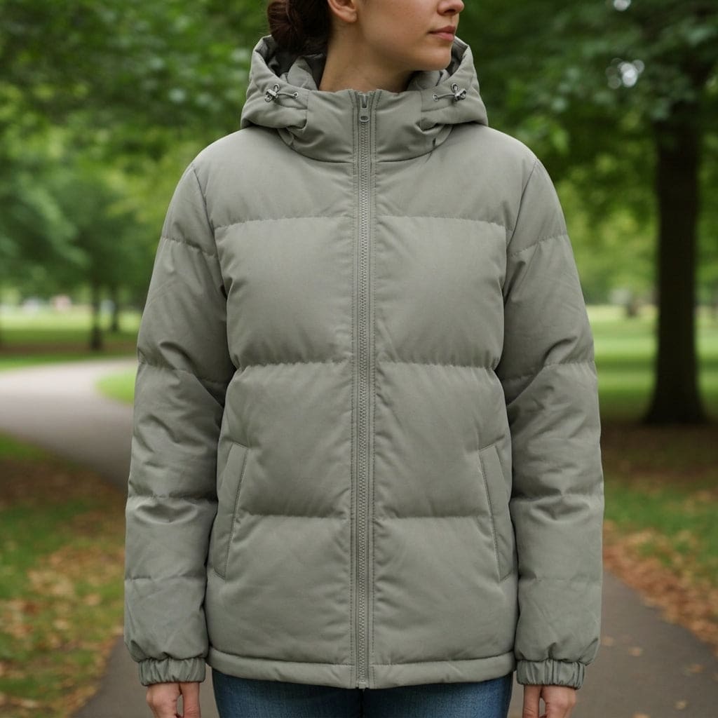 Wendy | Hooded Puffer Jacket with Quilted Design and Front Zip