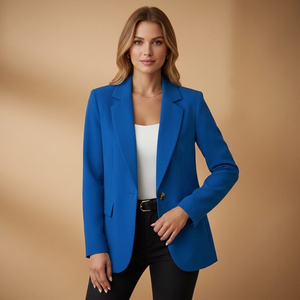 Natalie | Tailored Blazer with Notched Lapel and Front Pockets