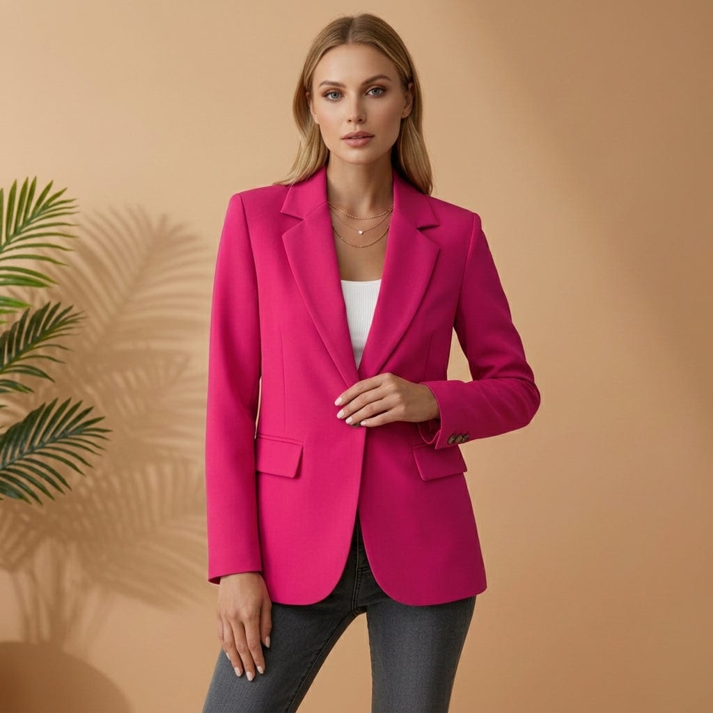 Natalie | Tailored Blazer with Notched Lapel and Front Pockets